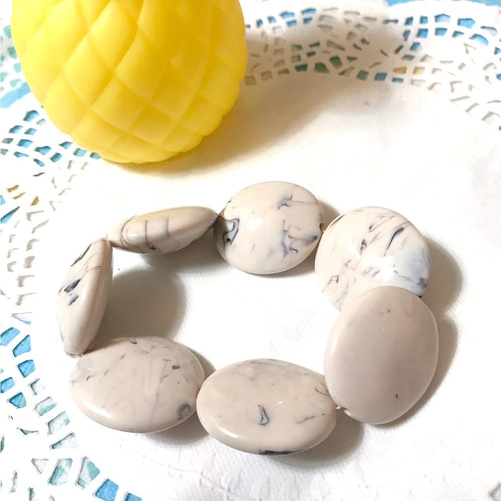 Cute Elastic Beaded Bracelet